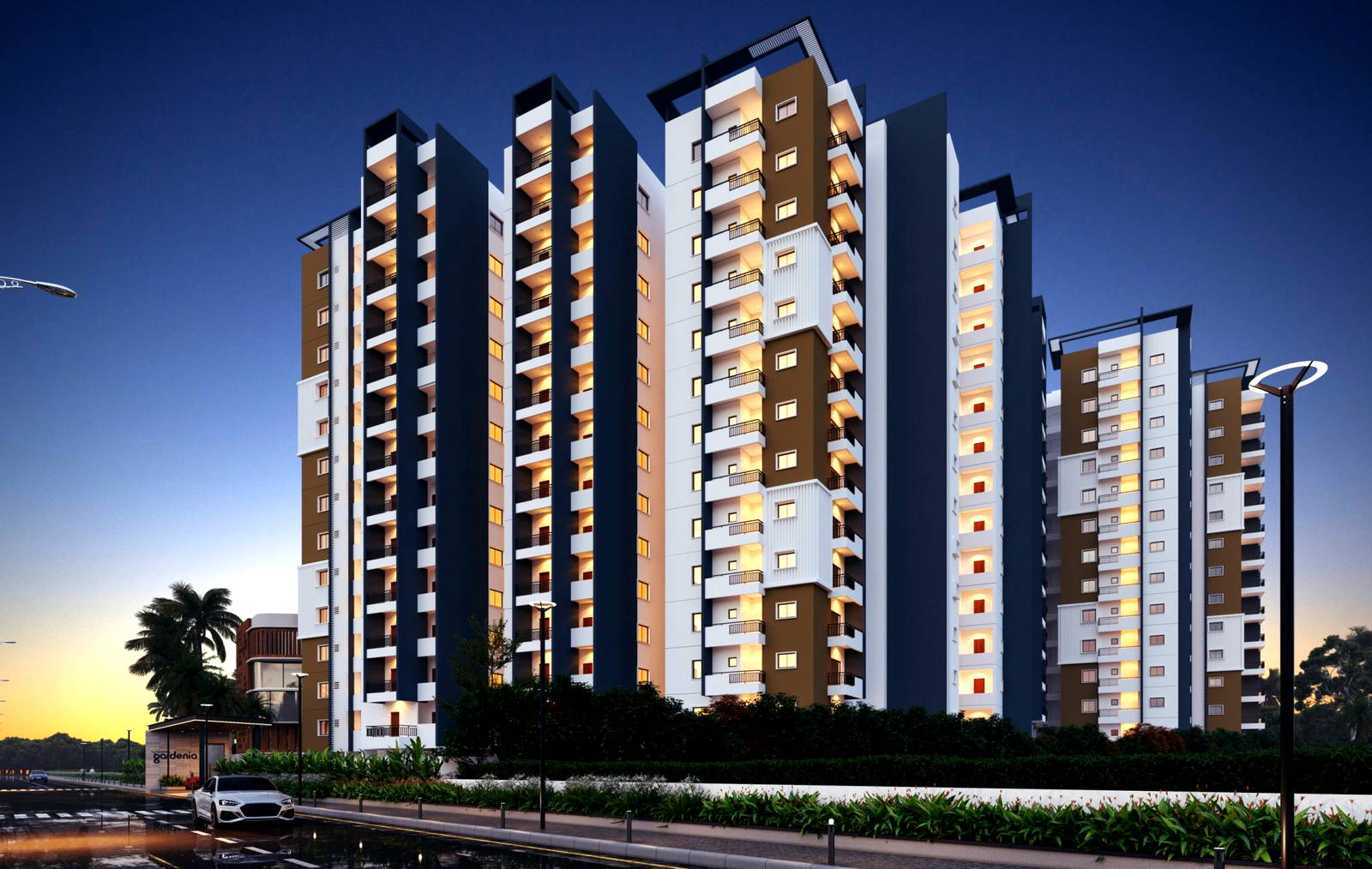 Aastha Gardenia, Osman Nagar | Modern Living by Aastha Green Homes