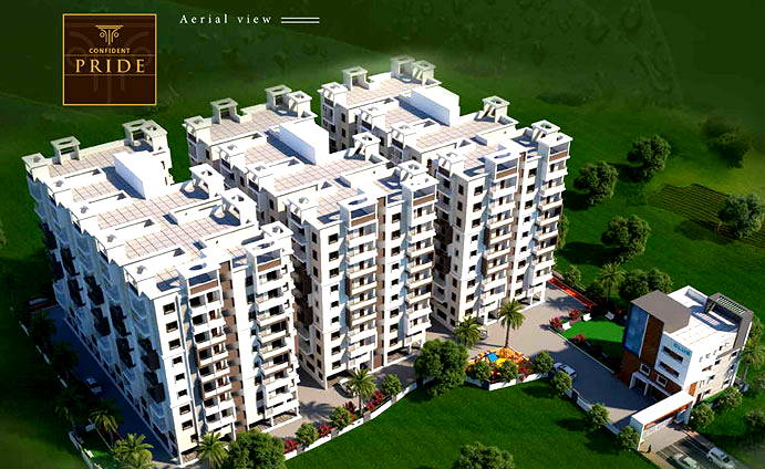 Confident Pride, Buy 3 BHK Luxury Apartments in Chanda Nagar, HYD