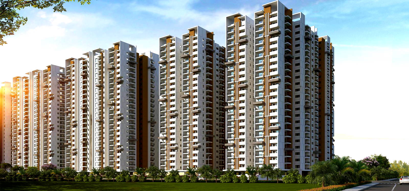 Radhey Skye: Luxury 2 & 3 BHK Apartments in Kollur, Hyderabad