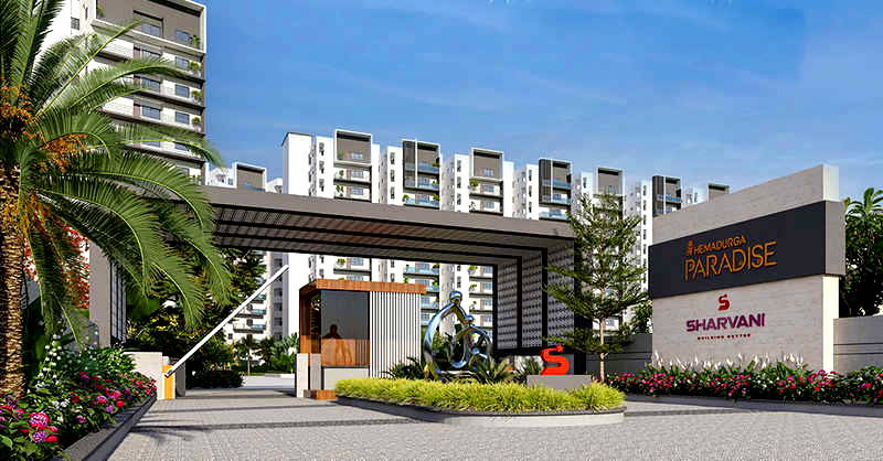 Luxurious 2BHK Apartments in Hyderabad - Sree Hemadurga Paradise